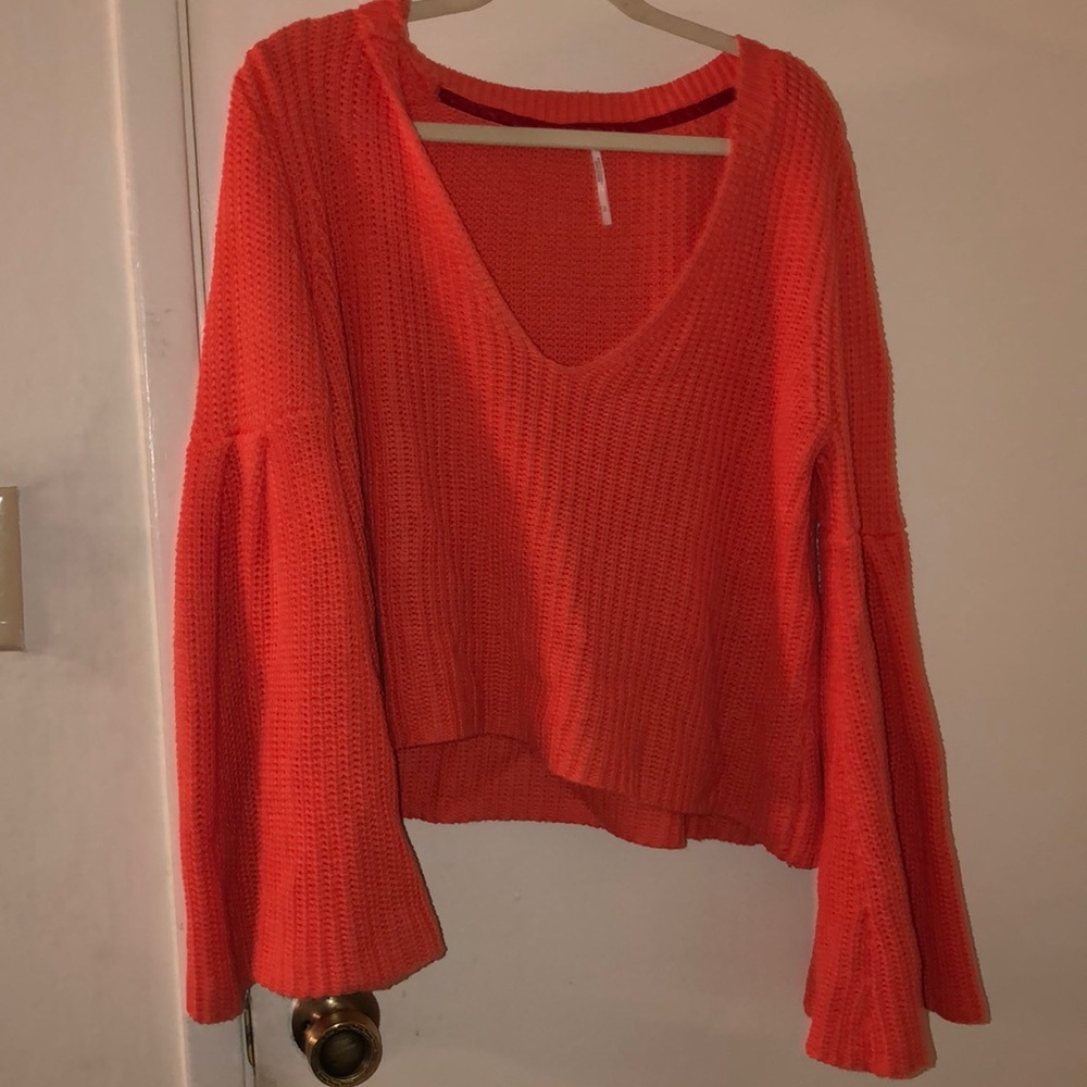 Free people damsel pullover sweater